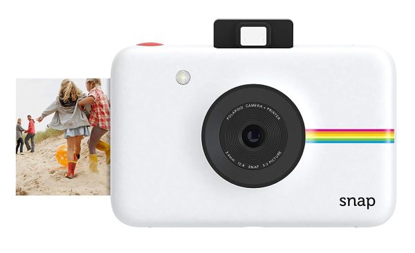 Snap White Instant Digital Camera in White